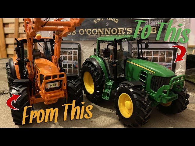 PRÉSENTATION D'UNE MINIATURE AGRICOLE EN 1:32 JOHN DEERE 6125r