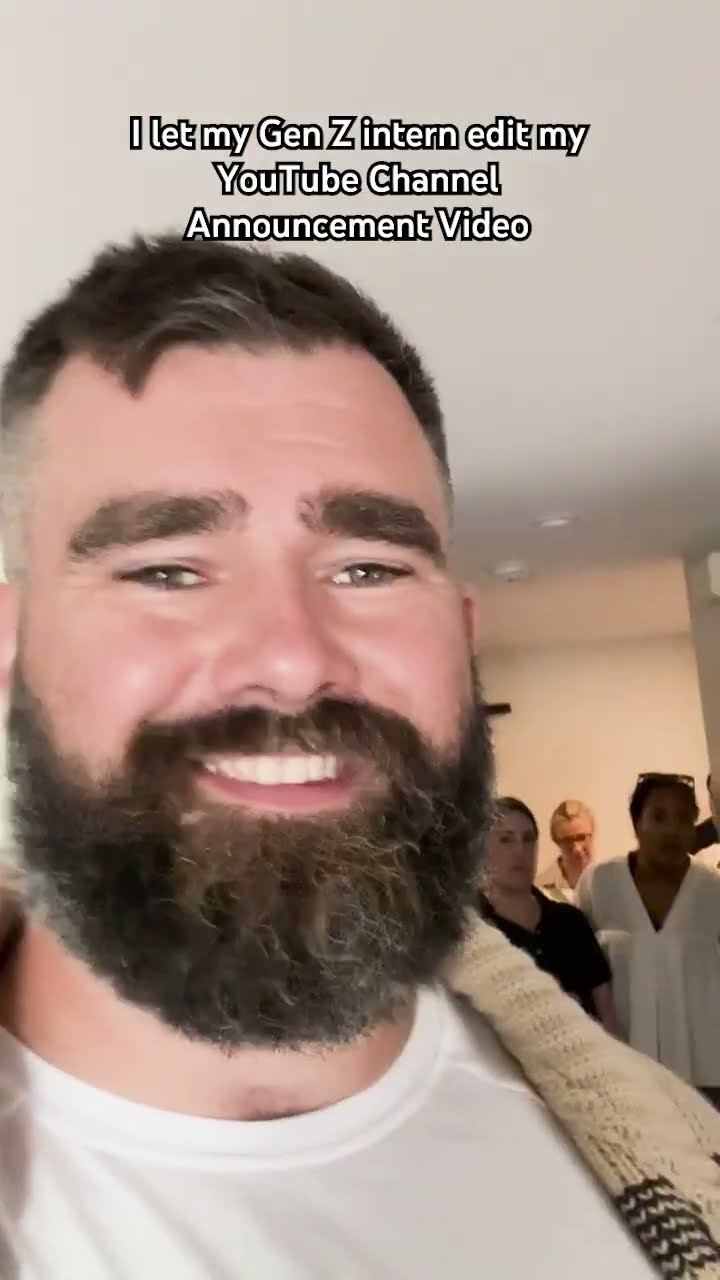 We can neither deny or confirm the amount of lip smacking on @JasonKelce's future content.