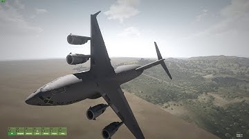 C-17 from USAF Mod, testing paradrop.