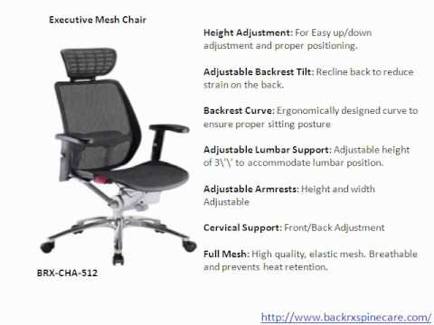 Ergonomic Office Chairs In India Youtube