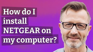 How do I install NETGEAR on my computer?