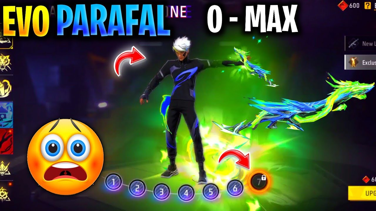 Garena Sent New Evo Parafal 0 - Max 🤑 | Parafal - Lore Cyclone+ Parafal ...