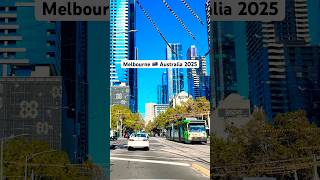 Melbourne Australia 2025, Elizabeth Street #drivingtour #beautifulcity #cityview