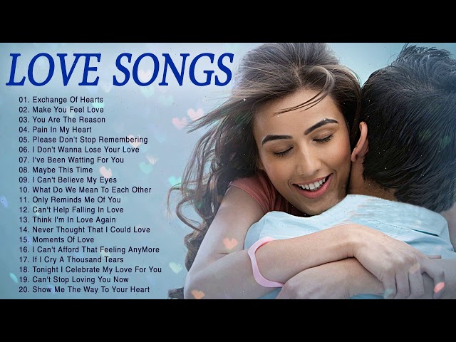 Best Romantic Love Songs Of All Time - Greatest Love Songs Forever class=