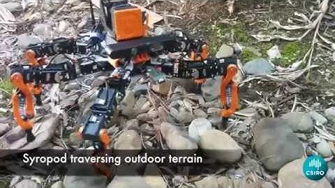 Outdoor 3D mapping using a Syropod (CSIRO Hexapod Robot)