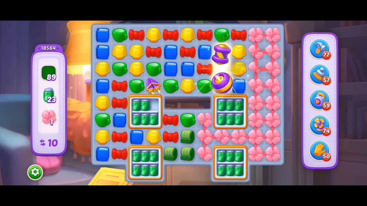 Homescapes Level 18564 Hard