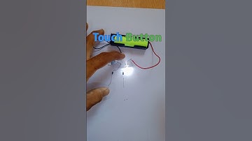 MOSFET {IRFZ44N MOSFET} as touch button #jugaadcreator #irfz44n #experiment