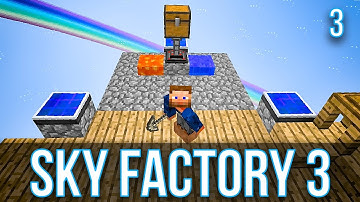 AUTOMATED COBBLESTONE | SKY FACTORY 3 | EPISODE 3