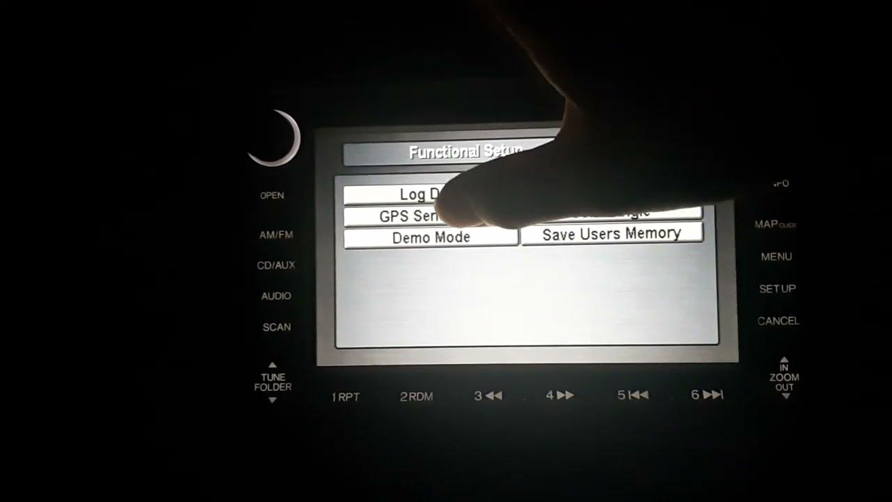 Honda CRV EX L 2007 3th Generation CRV date and time problem YouTube