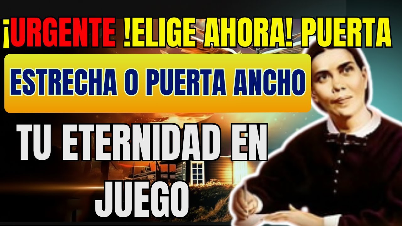 🚨 ¡ELIGE AHORA! PUERTA ESTRECHA O PUERTA ANCHO: TU ETERNIDAD EN JUEGO 🚪.