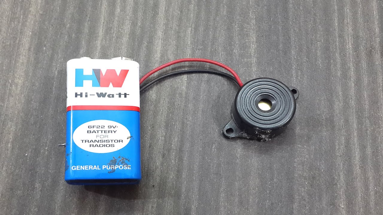 Make 4 Useful Alarms with DC Buzzer For School project - DIYstuff