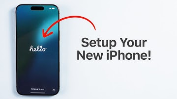 How To Set Up your iPhone (First Set up)