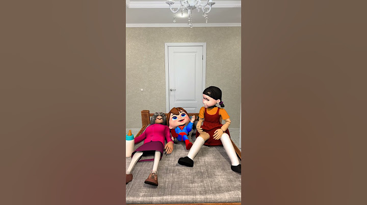 ❤️Only Squid Game doll and Scary Teacher Love Lil Superboy❤️