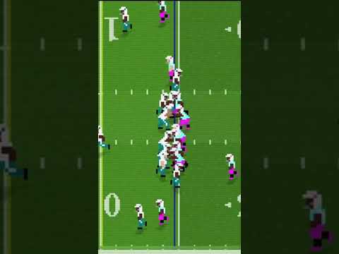 Retro Bowl- PENALTY: Offense-Excessive Celebration. Defense-targeting. Result of the play TOUCHDOWN!