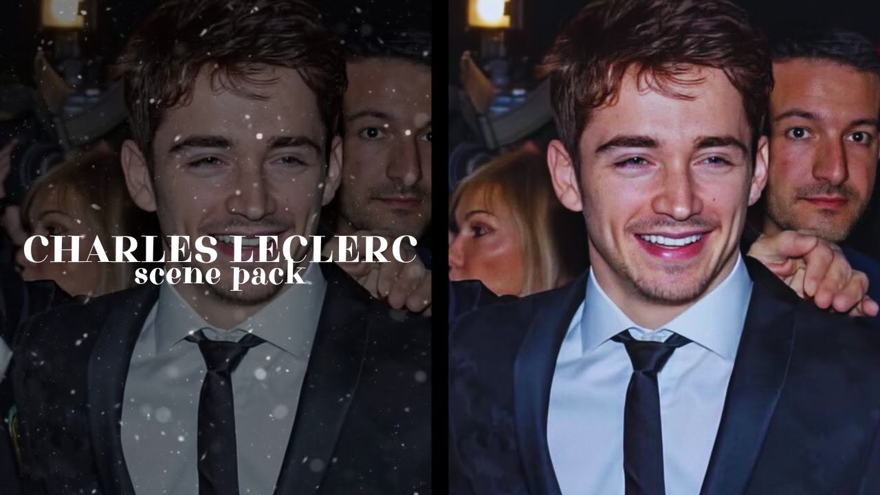 Charles Leclerc | Scene Pack | 4K | suit scene pack