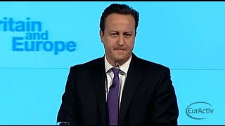 David Cameron Full Speech: Britain and Europe - January 23rd, 2013