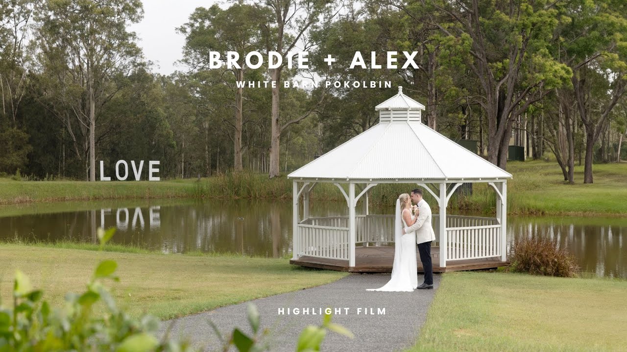 Brodie & Alex - White Barn Pokolbin