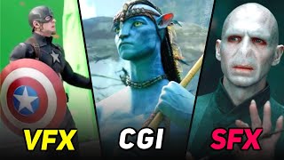 CGI vs VFX vs SFX - What's The Difference?