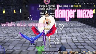 HORSE RIDING TALES||DANGER MAZE WITH ALL STEPS AND TIPS♡