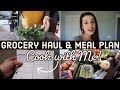 GROCERY HAUL & MEAL PLAN! (+ COOK WITH ME)