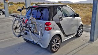 Smart Car Bike Rack Test, Sheep Range, Nevada