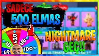 Markette 500 Elmas Harca Nightmare Geç Challenge Roblox Skibidi Toilet Tower Defense