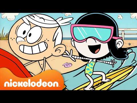 Loud House | 1 hora dos melhores momentos de verão dos Loud! 🌞🏖️ | Nickelodeon em Português
