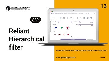 Dependent Hierarchical filter to create custom parent-child filter.