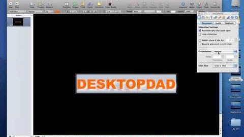 Use Keynote to create animated lead ins for Quicktime movies