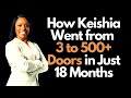 How keishia went from 3 to 500 doors in just 18 months howto realestate syndication scaleup