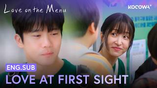 Seok Jin Might Have Fallen for Hani at First Sight | Love on the Menu EP1 | KOCOWA+