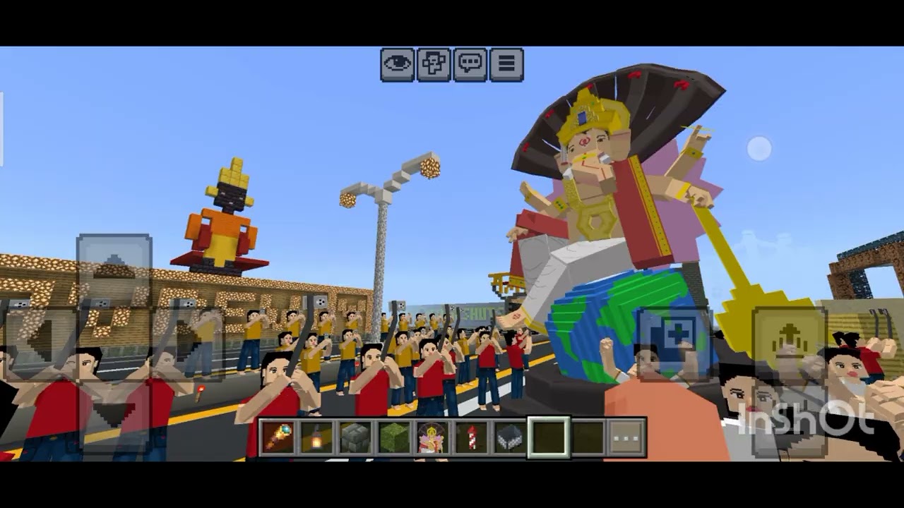 First Aagman Minecraft cha mahaganpati maghi ganeshutsav