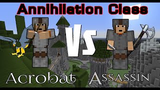 Minecraft Annihilation - Acrobat Vs Assassin