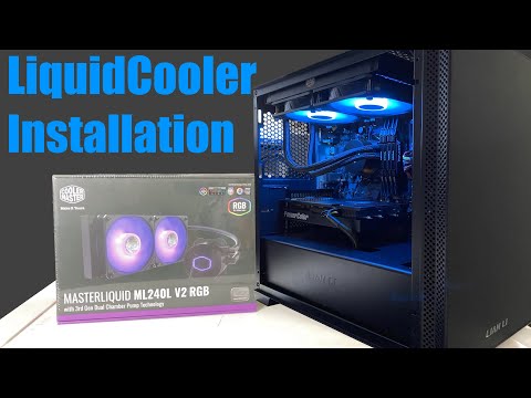 How to Install a Water Cooler in your PC (MasterLiquid ML240L V2 RGB)