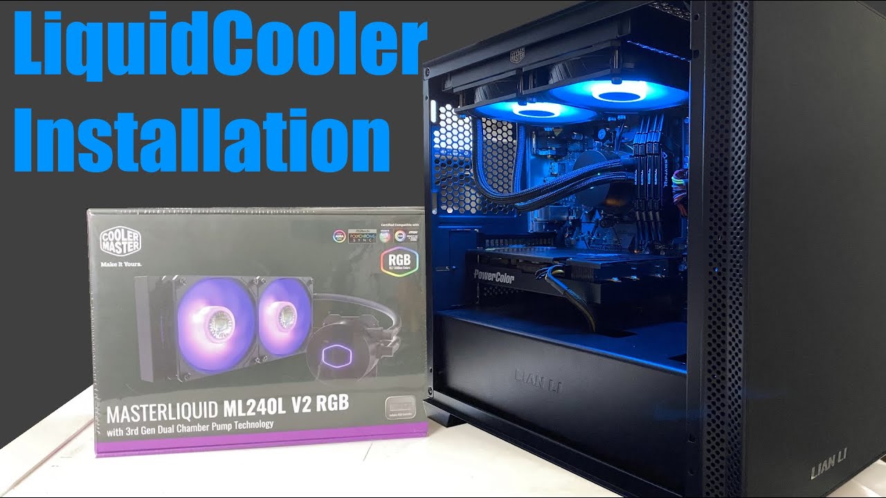 Cooler Master MasterLiquid LC240E RGB Close-Loop AIO CPU Liquid Cooler,  240mm