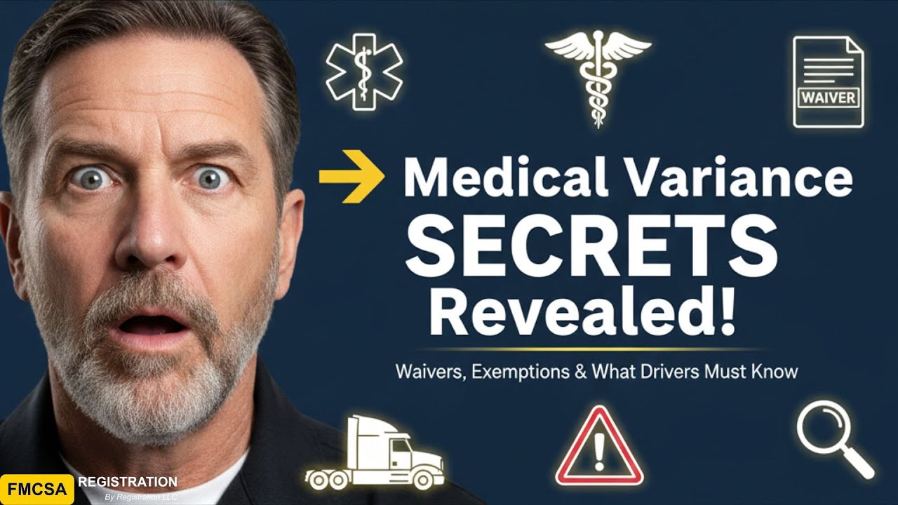 FMCSA Medical Variance Explained: Waivers vs Exemptions - YouTube