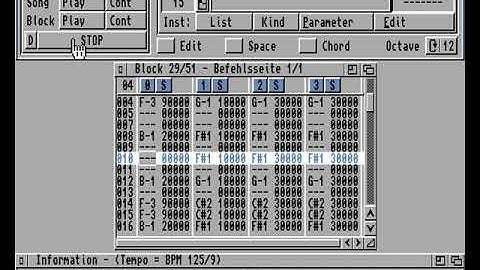 OctaMED Pro - Amiga Music, Metallica modules