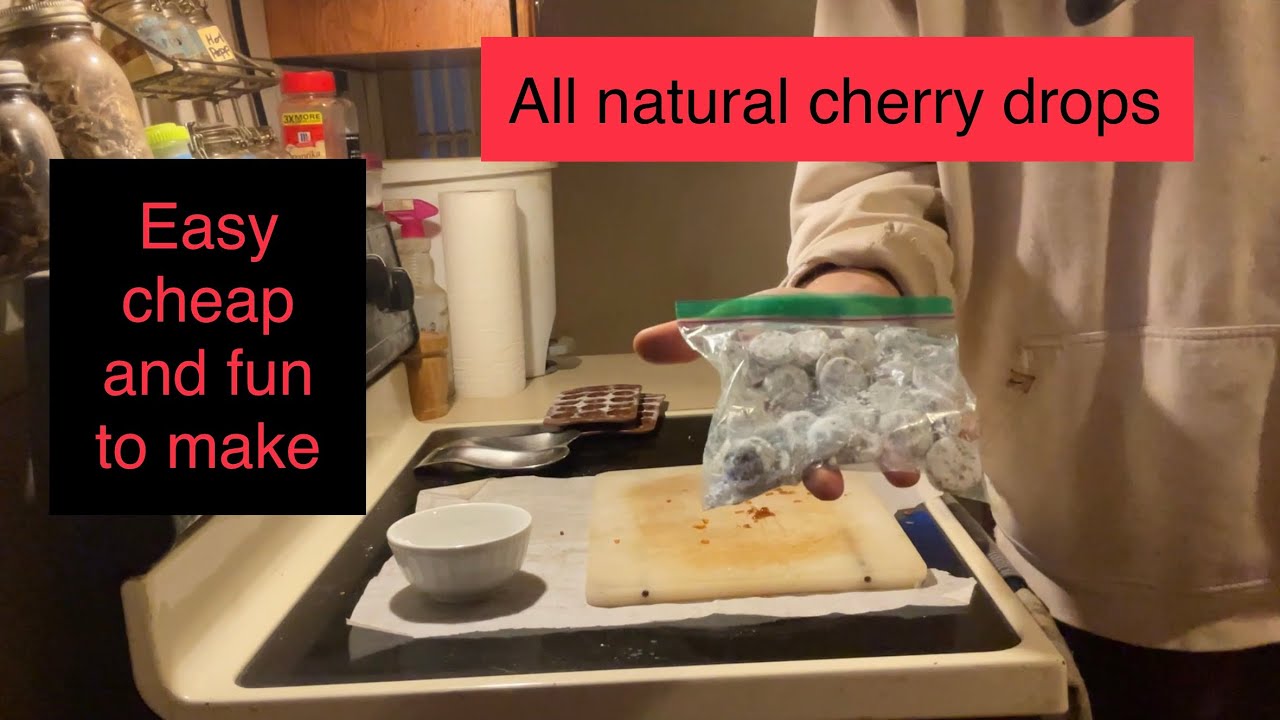 Homemade all natural cherry/ horehound cough drops YouTube