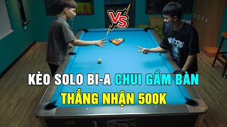 Thử Thách Bắn Bi-A Chui Gầm Bàn Và Nhận 500K