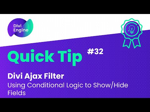 Using conditional logic to show or hide filter fields on your Divi site