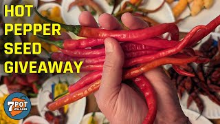 Hot Pepper Seed Giveaway from Matt’s Peppers **ENDED**