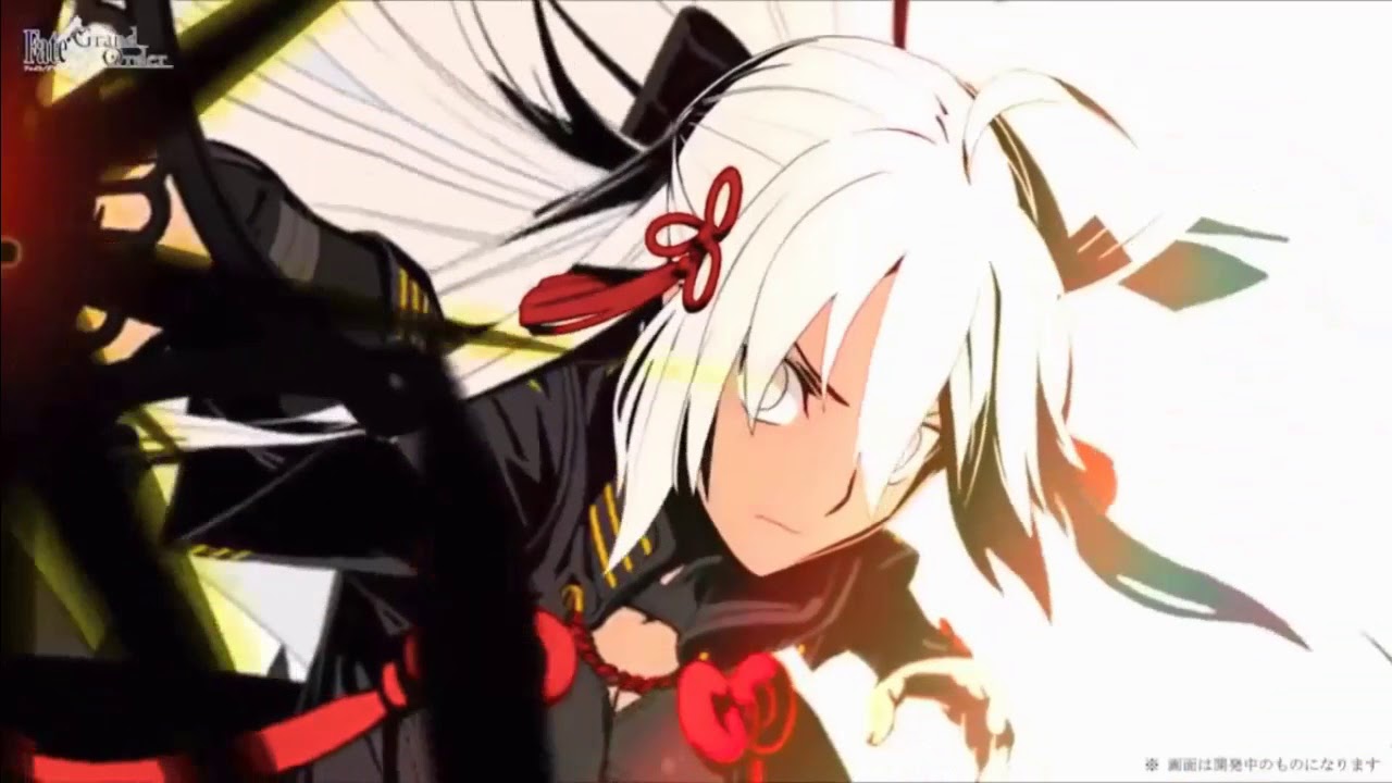 Fgo Okita Souji Alter 沖田総司 オルタ 魔神セイバー Debut Noble Phantasm Youtube