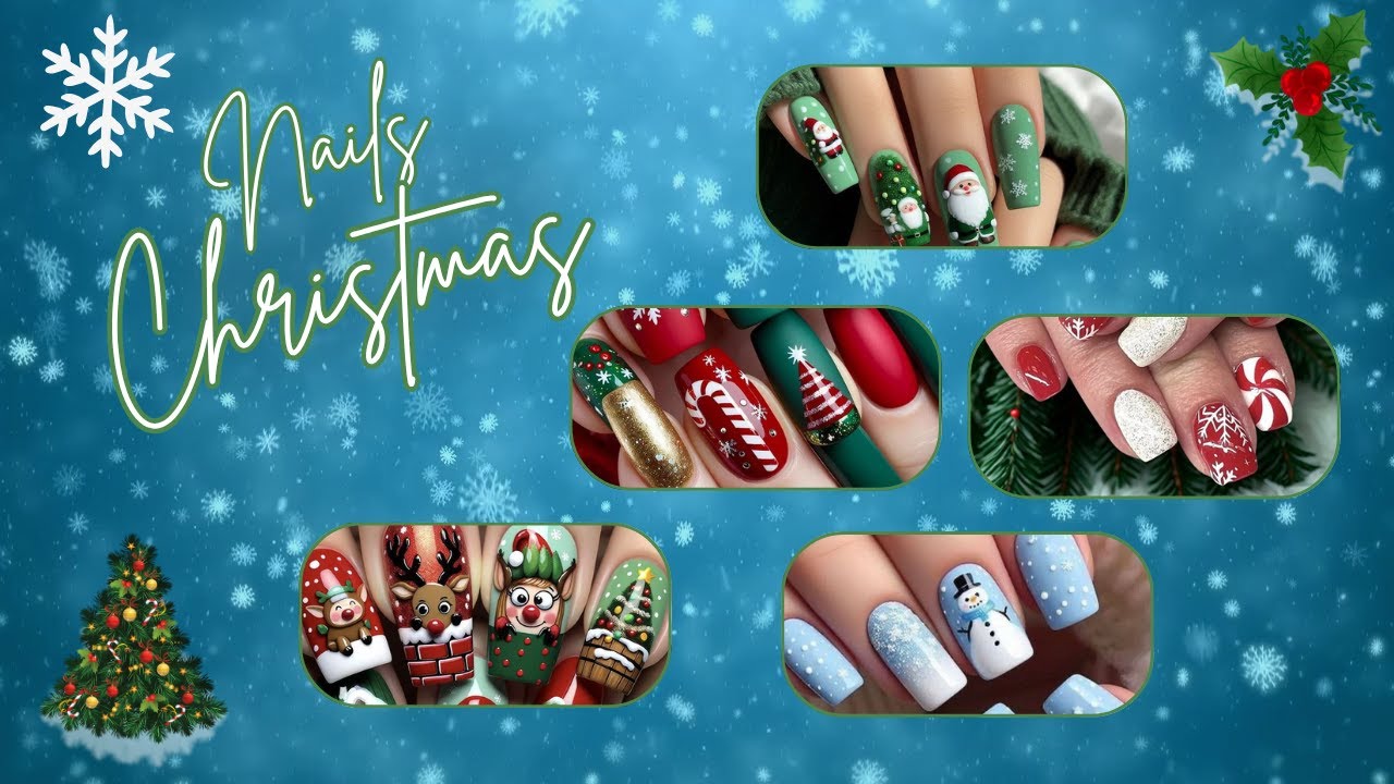 nails Christmas #nailsideas #nails #nailgelart #naildesign #nailtech #nailgelart #nailsinspiration