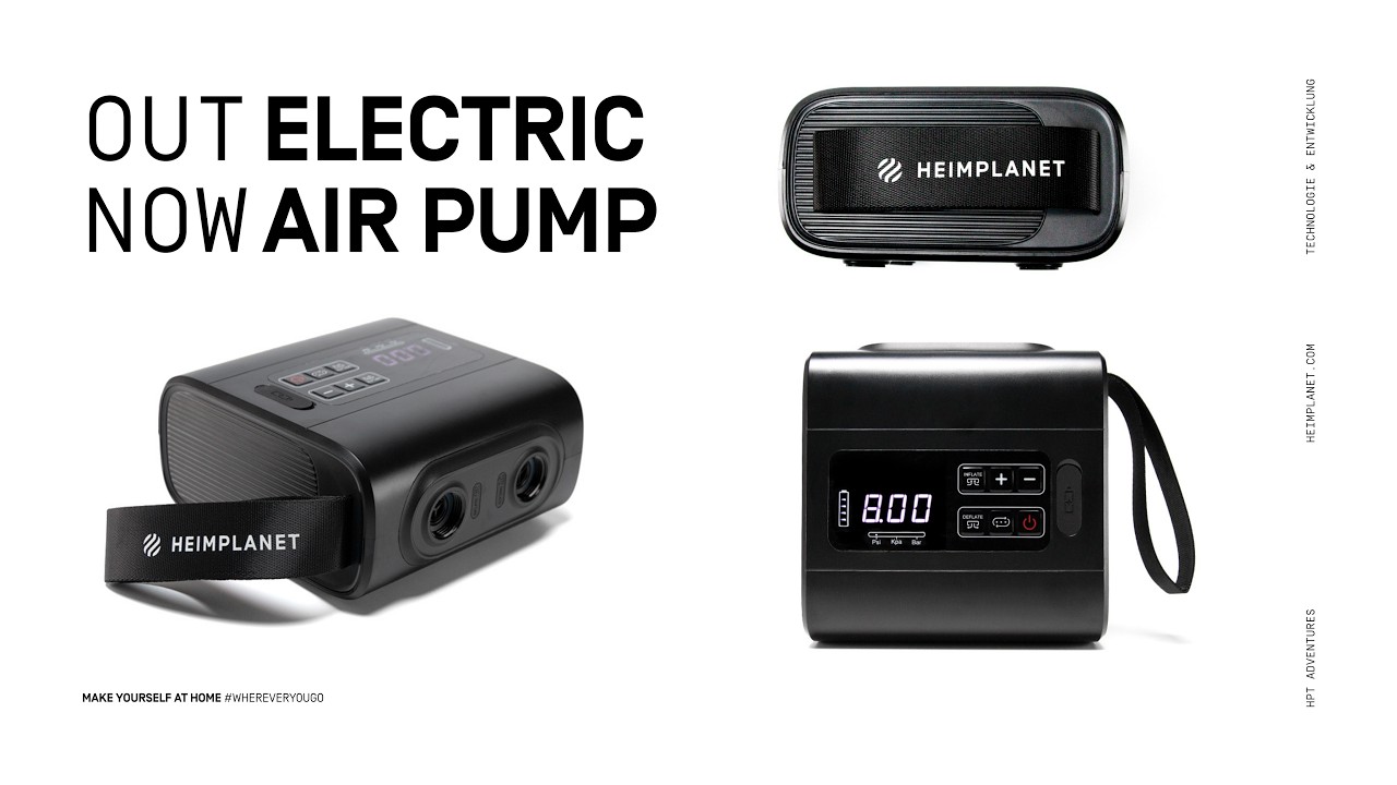 HEIMPLANET New Electric Air Pump - Set Up Video with our