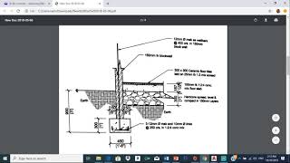 How To Do The Foundation Details For A Strip Foundation In Autocad