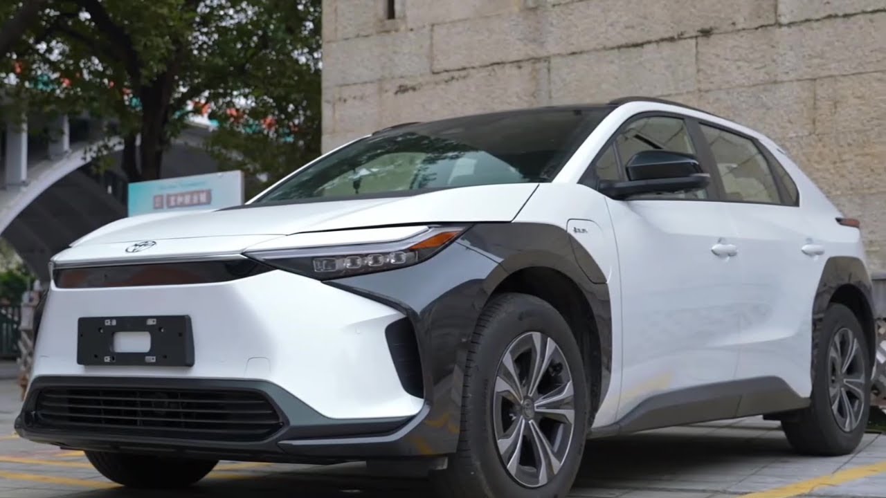 Produced Based on e-TNGA-Specific Architecture. Pure Electric SUV. New Toyota PLATINUM 4X SUV 2024