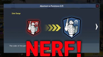 PERSISTENCE got NERF in COD Mobile Season 5