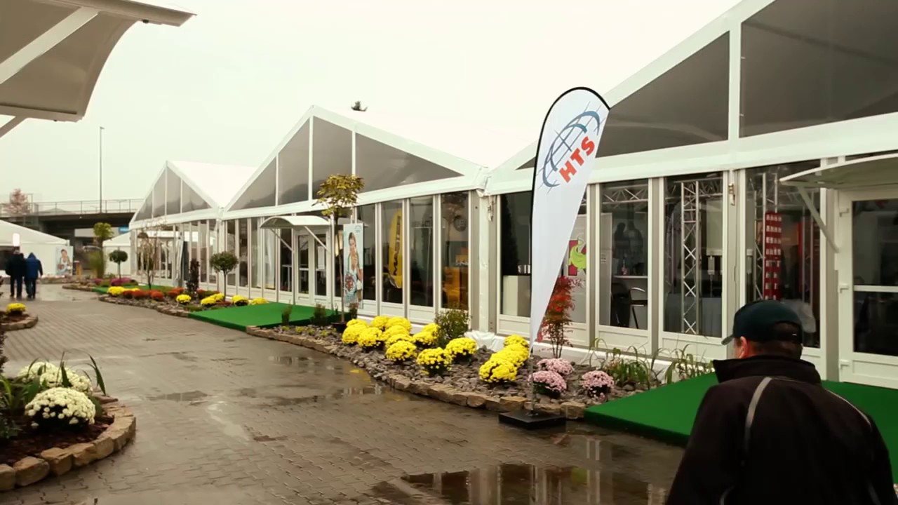 Выставка производителя каркасно тентовых конструкций   Roder HTS Tent Expo 16