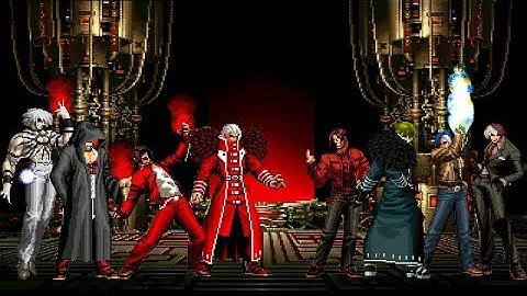 MUGEN KOF Blood Team Vs. Super Clone Team