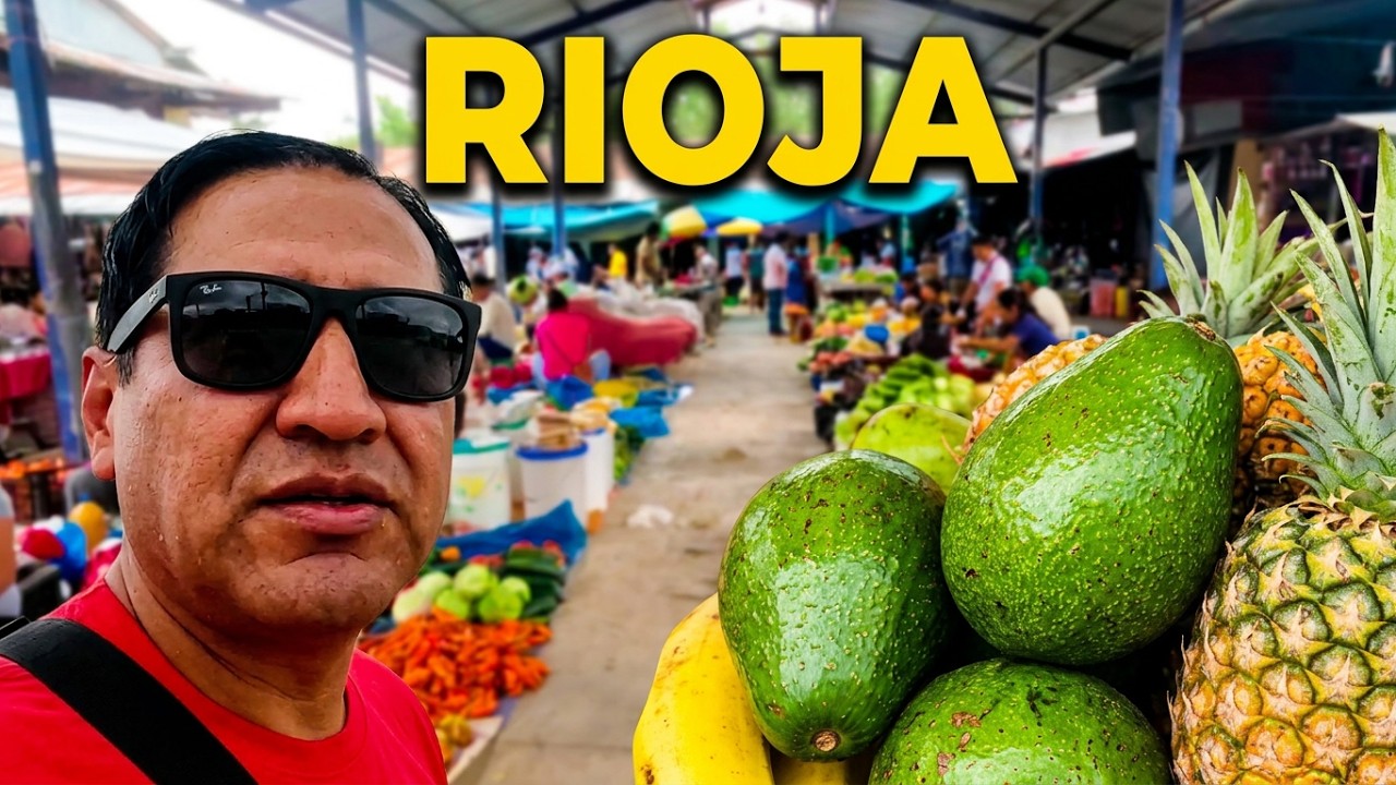Así  es el Mercado en RIOJA, SAN MARTÍN 🇵🇪selva Amazónica